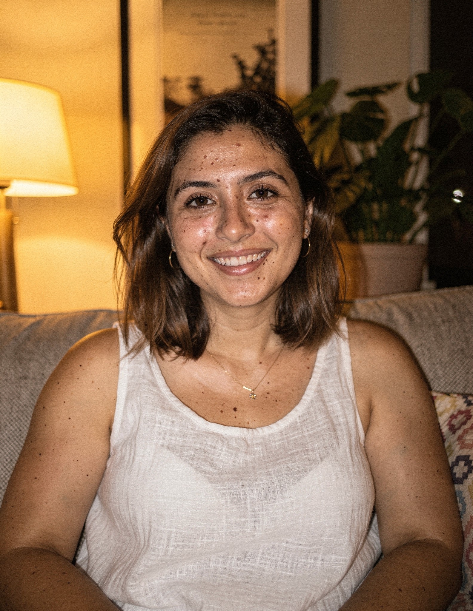 A face generated entirely by AI